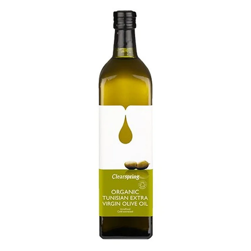 3 for 2 - Clearspring Olivenolie Ekstra Jomfru Tunesien Ø 500 ml, Helse & Madvarer, Olier & Eddike, Olivenolie