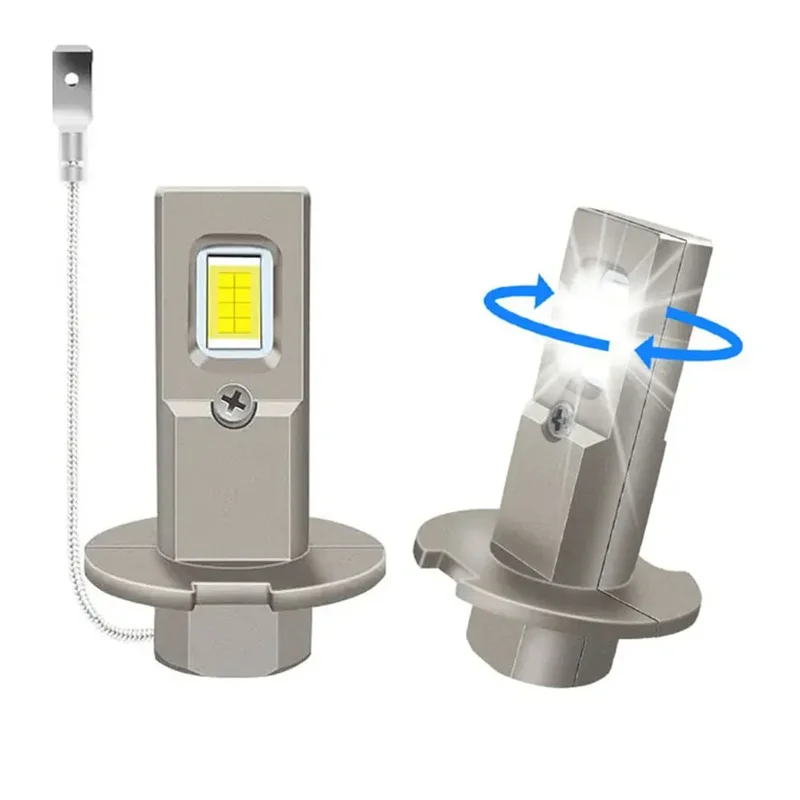 AliExpress - 2 pièces H3 phare LED 150W 60000LM voiture Led H3 ampoules 3570 puces Auto lampe 6500k 12V phare antibrouillard 3000K 4300K 8000K