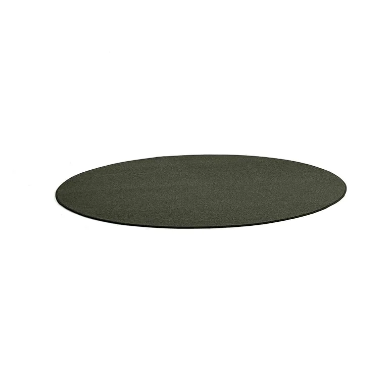 Round rug ADAM, Ø 3000 mm, moss green