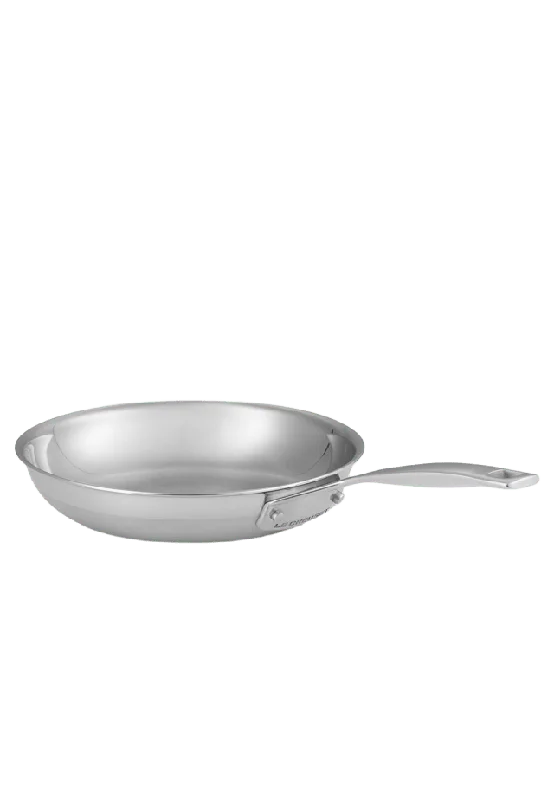 Le Creuset Stekpanna 3-ply rostfritt stål 20 cm Stekpannor Silver