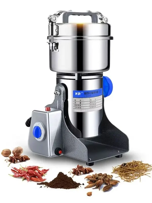 AliExpress - DIVEDEER 220V Grain épices moulin à café 150/2500/4500G ménage universel céréales broyeur matériel médicinal broyeur