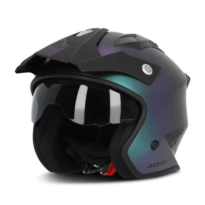 Jet-Helm Acerbis Jet Aria Metallic Chamäleon S