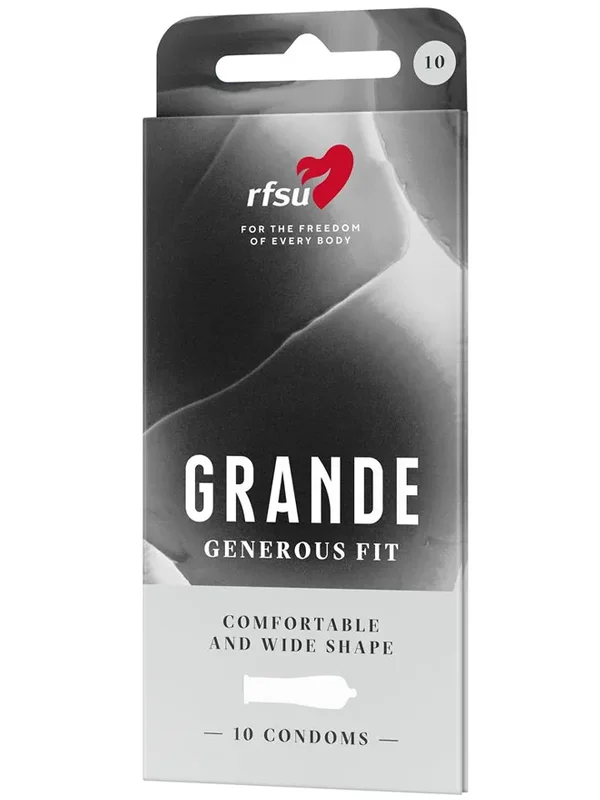 RFSU Grande Kondomer 10-pack Stora kondomer - Blushme.se