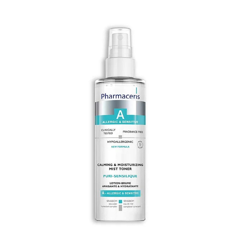 Pharmaceris Puri-Sensilique - Beroligende og fugtgivende ansigtstonic 200 ml, Hudpleje, Dermatologisk- & SpecialSkincare, Ansigtspleje