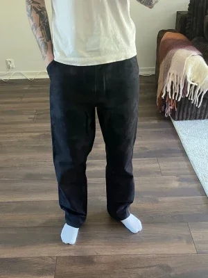 Spräckliga marinblå Carhartt work pants