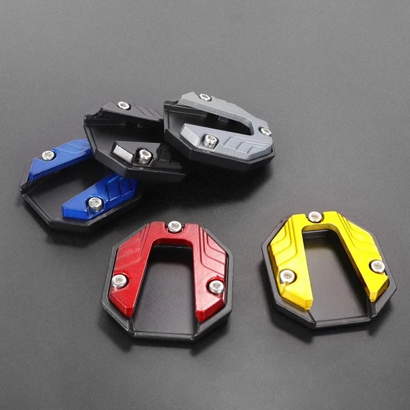 AliExpress - Motorrad Fahrräder Ständer Extender Fuß Seite Ständer Verlängerung Fuß Pad Unterstützung Platte Motorrad Zubehör