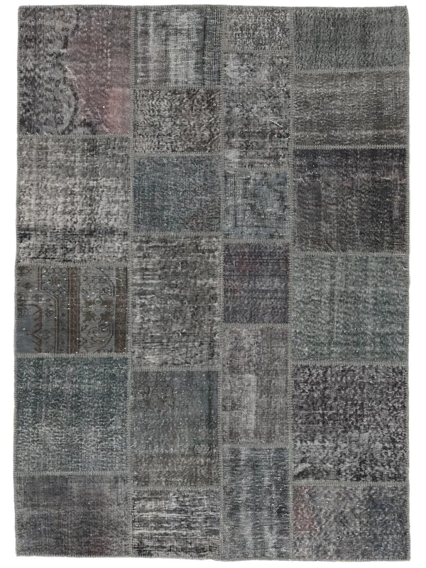 Vintage Patchwork Teppich 170X240 Wolle