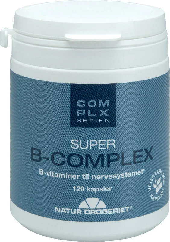 Natur Drogeriet Super B-Complex 120 kaps., Helse & Madvarer, B-vitamin, Øvrige