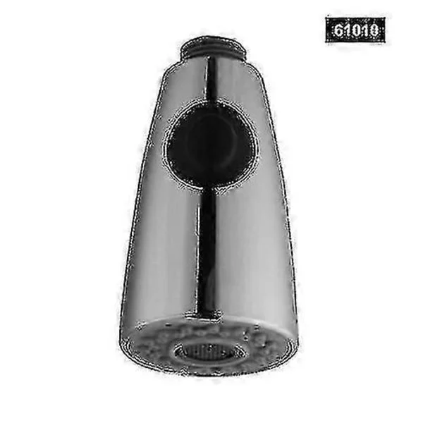 Utskifting av uttrekkbart sprøytehode til kjøkkenkran - 1/2” ABS dusjhode med kromfinish, universell passform for blandebatterier