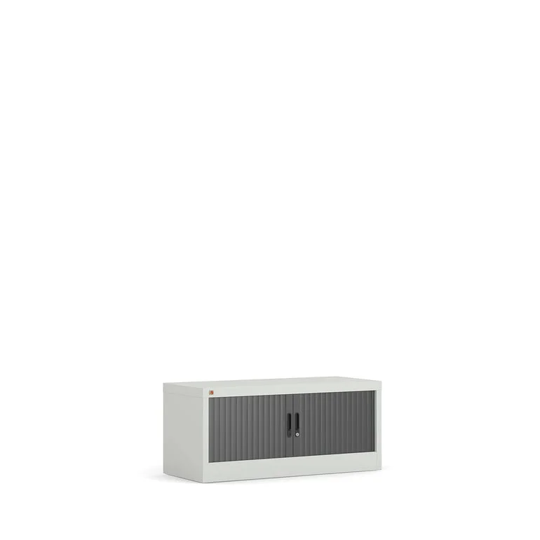 Rulokaappi STUDIO, 440x1000x420 mm, harmaa, musta