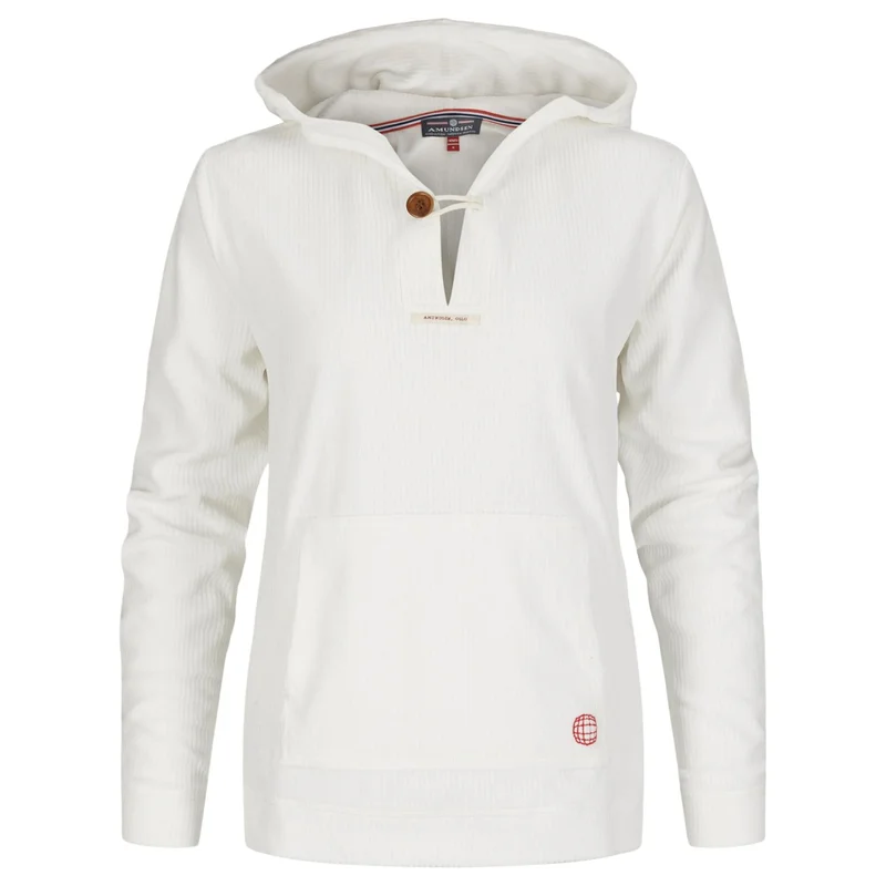 Amundsen Comfy Cord Hood Womens White