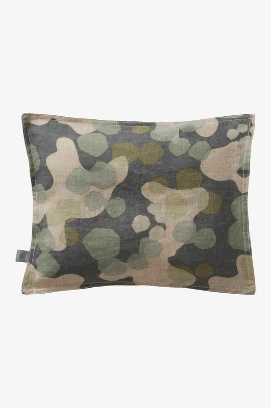 Jotex - CARA BABY tyynyliina pellavasta 28x35 cm Tummanvihreä - Osta Lasten pussilakanat & tyynyliinat Jotex