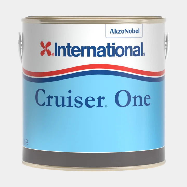 Selvpolerende kobberbaseret bundmaling International Cruiser One, 0.75 liter - sort - Bådmaling