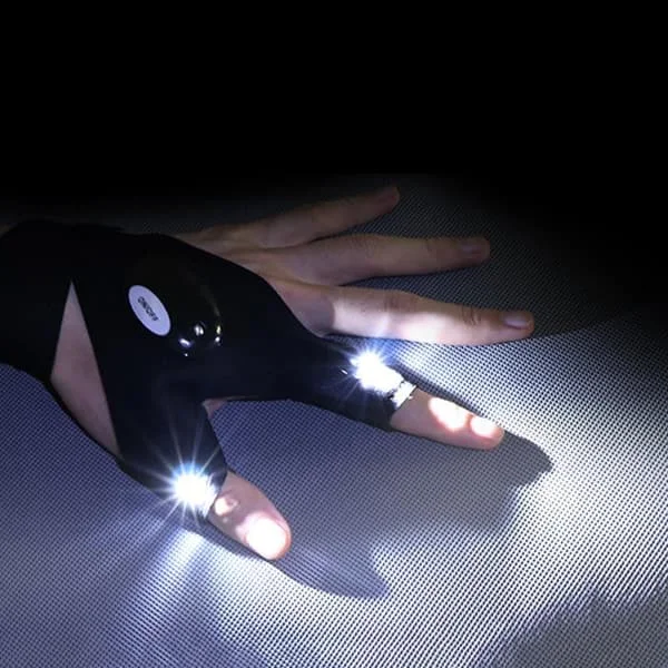 Gaver til Mænd, Gadgets til Mænd Gaver til Far, LED Handsker med Lys, Fiskeri Gaver til Mænd der Har Alt, Fødselsdagsgaver fo