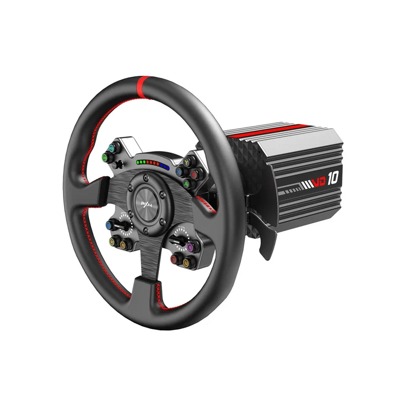 PXN VD10 CS Direct Drive-racingratt 10 Nm / simracing-ratt og rattbase / PC-ratt til kjøresimulator