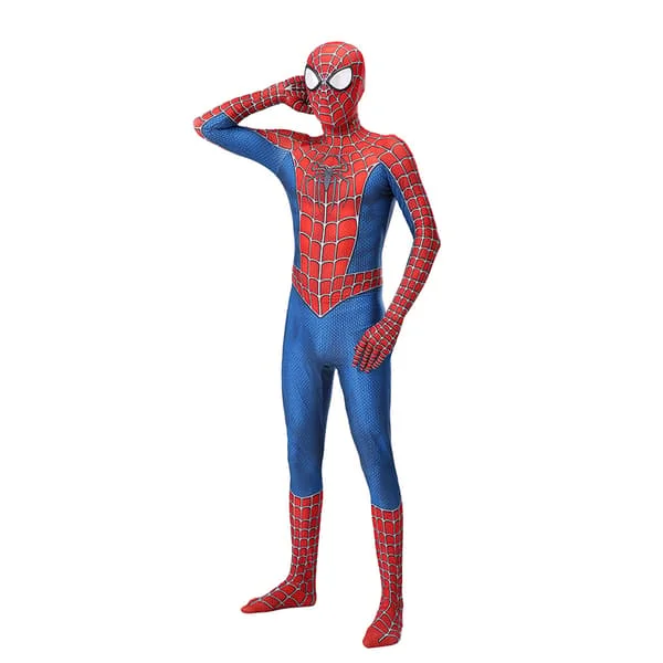 Spiderman Voksen Superhelt Rollespill Kostyme