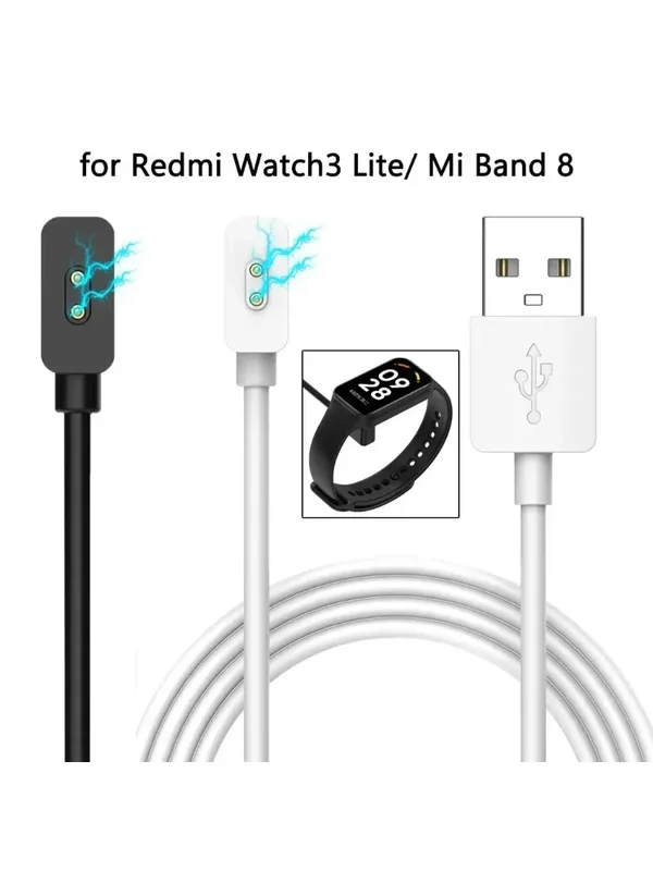 AliExpress - USB-Ladegerät für Redmi Watch 5 lite/Xiaomi Mi Band 8/9/Redmi Band 2/Watch 3 Active/Smart Band 8 Pro Magnetisches Ladekabel