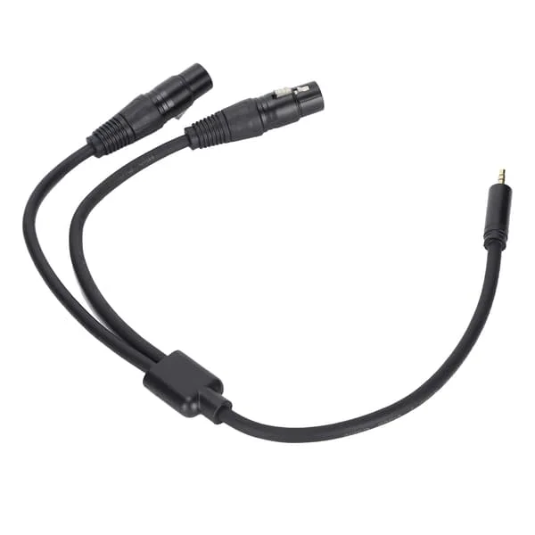 JORINDO Dubbel XLR Hona till 3,5 mm 1/8 tum Hane Jack Kabel Y Splitter Adapter Patch Cord