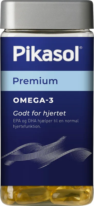 3 for 2 - Pikasol Premium Omega-3 120 stk., Helse & Madvarer, Kosttilskud, Fiskeolie & Omega 3