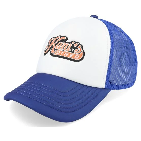 Karl Kani - Azul trucker Gorra - Kani Diner Cap Blue/White Trucker @ Hatstore