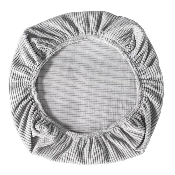 Joustava päällinen työtuoliin, kääntyvä työtuoli, harmaa