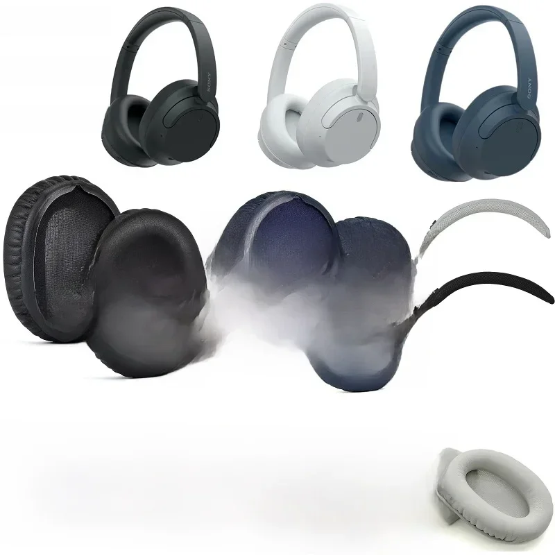 AliExpress - Coussinets d'oreille pour écouteurs Sony WH-CH700N WH-CH710N WH-CH720N, pièces de rechange, protège-oreilles de haute qualité, bandeau