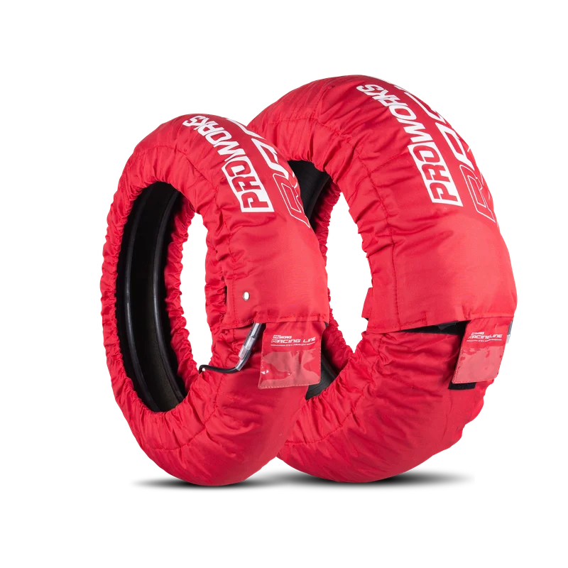 Proworks Racing Line D3 Däckvärmare Röd