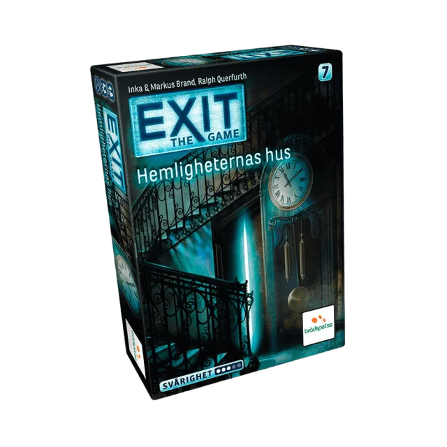 Brädspel EXIT: Hemligheternas Hus Spel Unisex Flerfärgad 13 x 4.3 18 cm