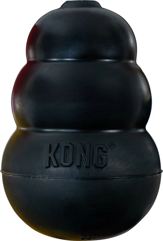 Kong Extreme Sort Bone XXL 16x10 cm, Tøj & Bolig, Dyrelegetøj, Hundelegetøj