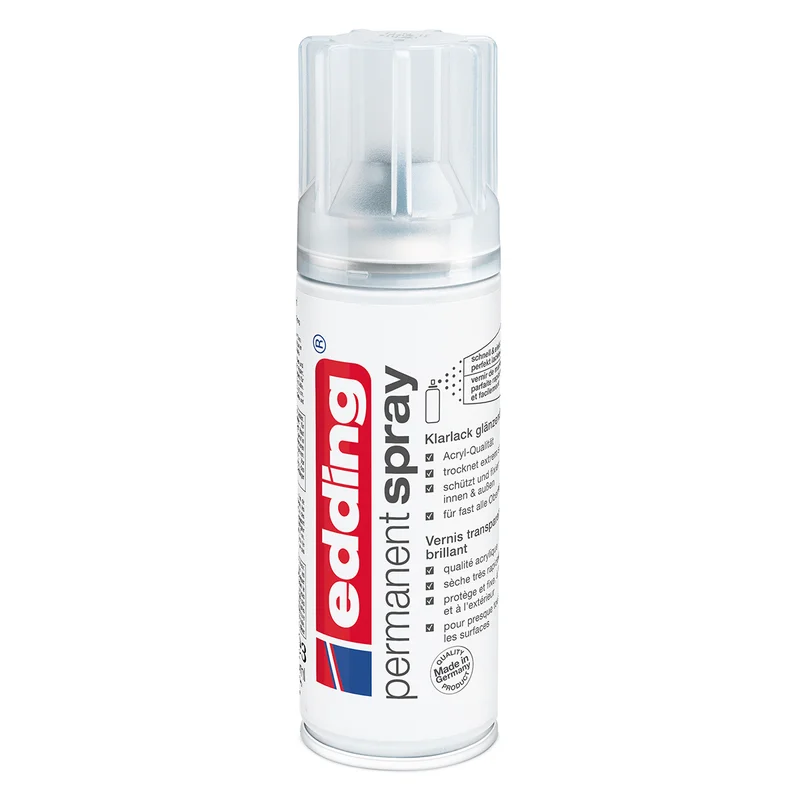 Edding Permanent transparent spraymaling Højglans 200 ml