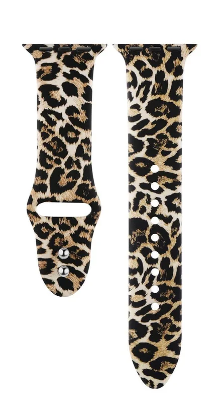 Leopard Klokkereimer Kompatible med Apple Watch 38mm/40mm/41mm for iWatch SE/Series 7 6 5 4 3 2 1 Myke Sport Klokkereimer