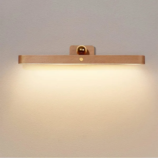 LED 4W oppladbare baderomslys Tre-nivå dimbar berøringskontroll sminkebordlys, magnetisk sminkebordlampe for stue soverom