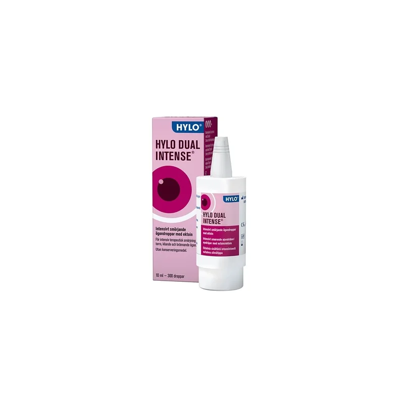 Hylo Dual Intense - Smörjande ögondroppar 10 ml