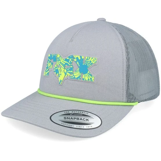 Fox - Svart trucker Caps - Womens Image Phantom Rope Light Grey Trucker @ Hatstore