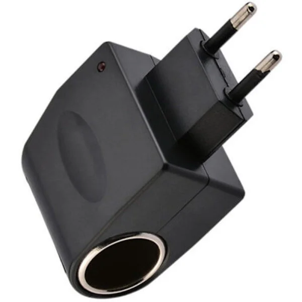 Bil sigarettenner adapter bil sigarettenner stikkontakt lader adapter EU, 220V til 12V, 6w