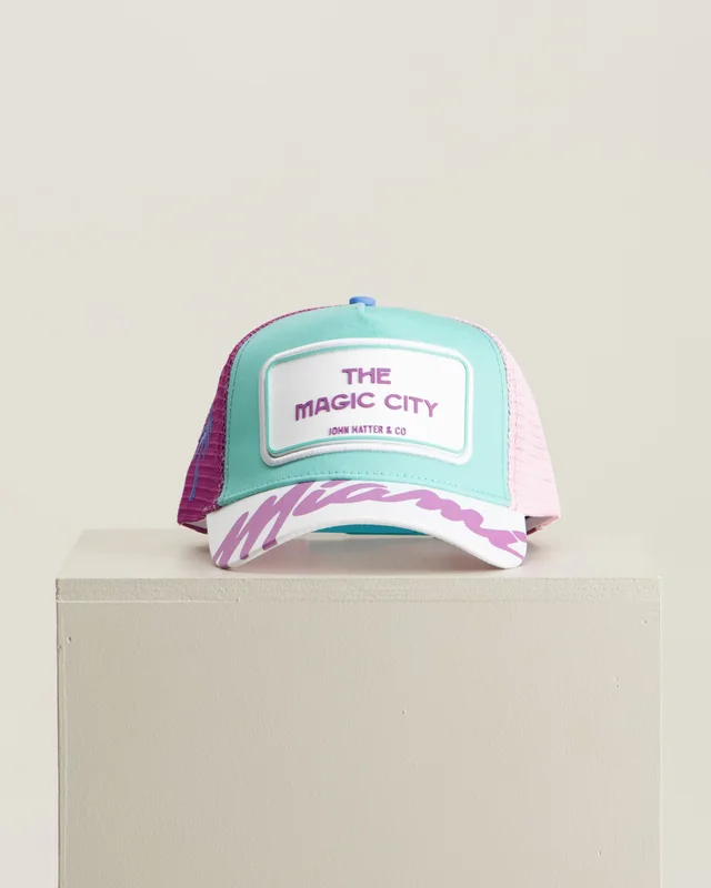 John Hatter CITY CAP - THE MAGIC CITY Blå Caps Gutt - Kids Brand Store
