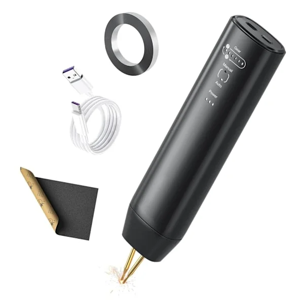 Bærbar håndholdt punktsvejser til batteri DIY, intet behov for svejsepen, mini sportssvejser 11 gear 2 knapper bærbar