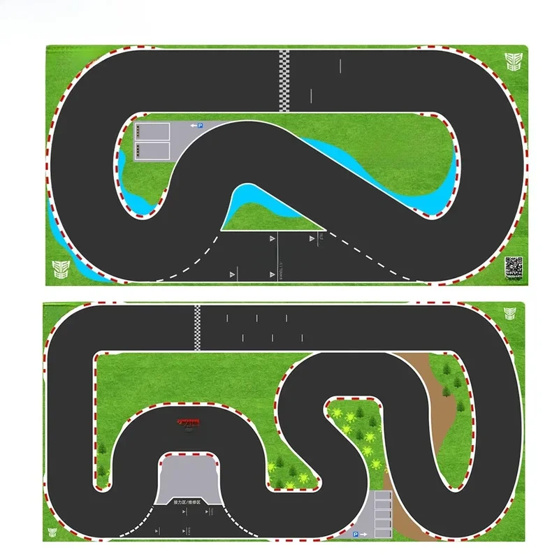AliExpress - LDARC Tragbare Gummimatte für Rennstrecke, 160 x 90 mm, 120 x 60 mm, 240 x 120 mm, 240 x 240 mm, RC 1/76 1/64 1/58 Mini-Auto-Track-