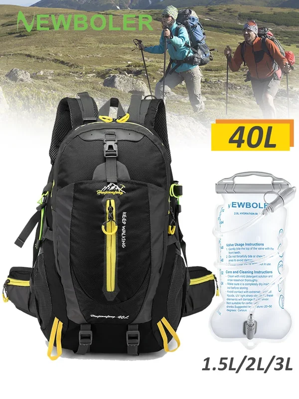 AliExpress - Sac à dos de randonnée 40L, léger, pour voyage, alpinisme, sacs de sport imperméables, sac à dos d'escalade, accessoires pour hommes