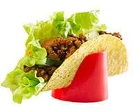 Tacoholdere 4-pak rød Jonas of Sweden