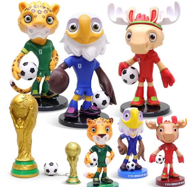2026 FIFA World Cup Trophy Figurine Football World Cup Trophy Collectible Desk Decoration Fans Gift*Silver trophy (20cm)* Silver trophy (20cm)
