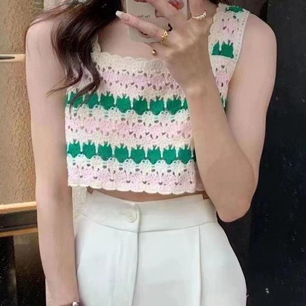 Crop Tops Bikini Toppe GRØN