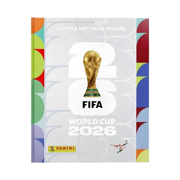 Panini 2026 FIFA World Cup Officiellt Album | Enkel Tom Samlingsbok, Officiellt Mästerskapstemaalbum för VM 2026
