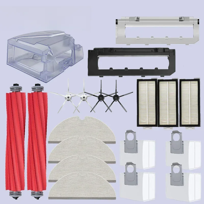 AliExpress - Roborock Q7 Max,Q7 Max +,Q7 Plus,T8 filtre Hepa Robot aspirateur pièces de rechange brosse latérale principale vadrouille tissu sac à 