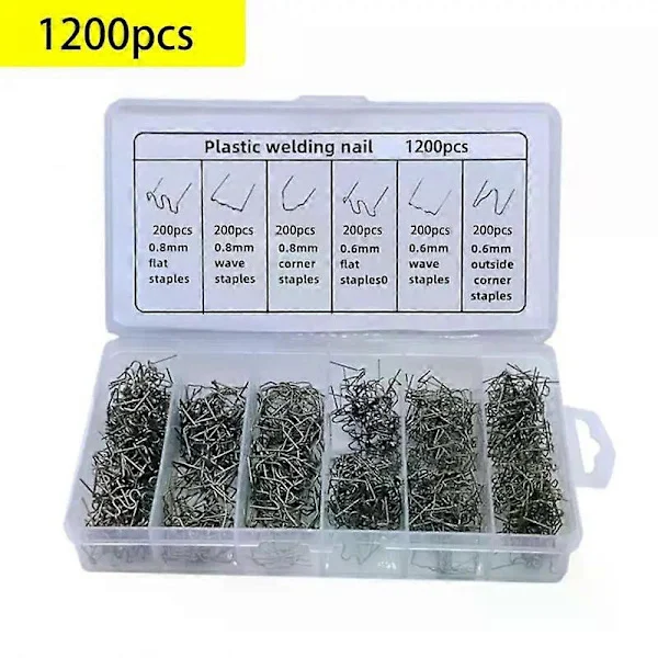 Plastsvetsning Stötfångare Lödstötfångare Reparationsjärn Klammer S Våg Klammer Varm Plastsvets Värmepistol Varmhäftverktyg