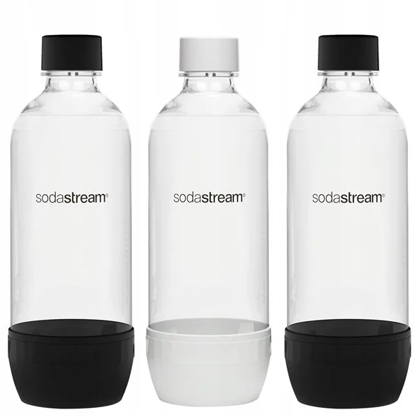 SodaStream PET-flaske 1 liter - 3-pakning