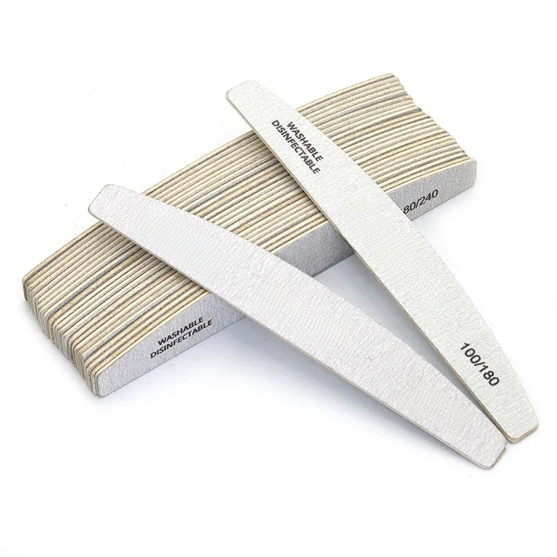 AliExpress - 10 teile/los Holz Nagel Dateien Professionelle 100 180 240 Schmirgelbrett Maniküre Puffer Grau Boot doppelseitige Holz Pediküre Puffer