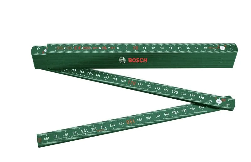 Bosch DIY 1600A032V3 Tumstock 2 m, Mätinstrument