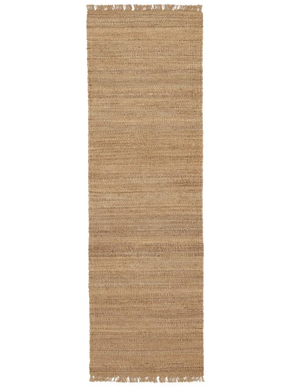 Solista Plain Jute Beige Gångmatta Liten