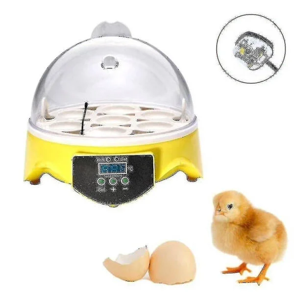 Automatisk egginkubator for fjærfe 7 egg temperaturkontroll fugl høne rugemaskin Z